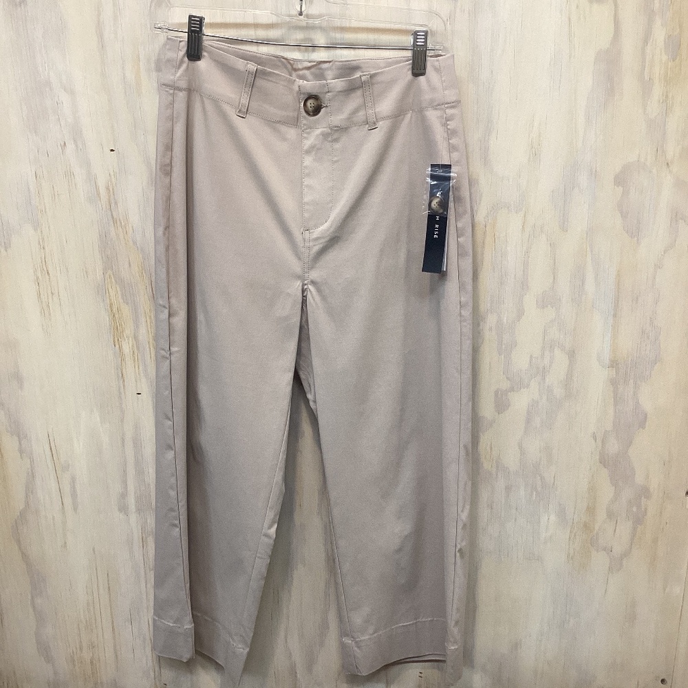 Tribal Straight Leg Cropped Pants